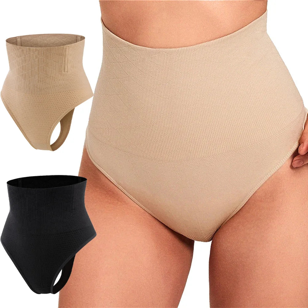 Elevate Your Silhouette with Our Women’s High Waist Thong Shaper - Ultimate Tummy Control and Butt Lifting Underwear