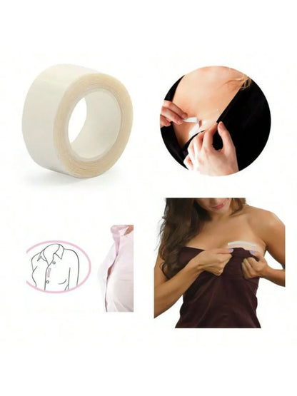 5 Meters of Double-Sided Waterproof Lingerie Tape - Safe, Clear Adhesive for Ultimate Comfort and Confidence