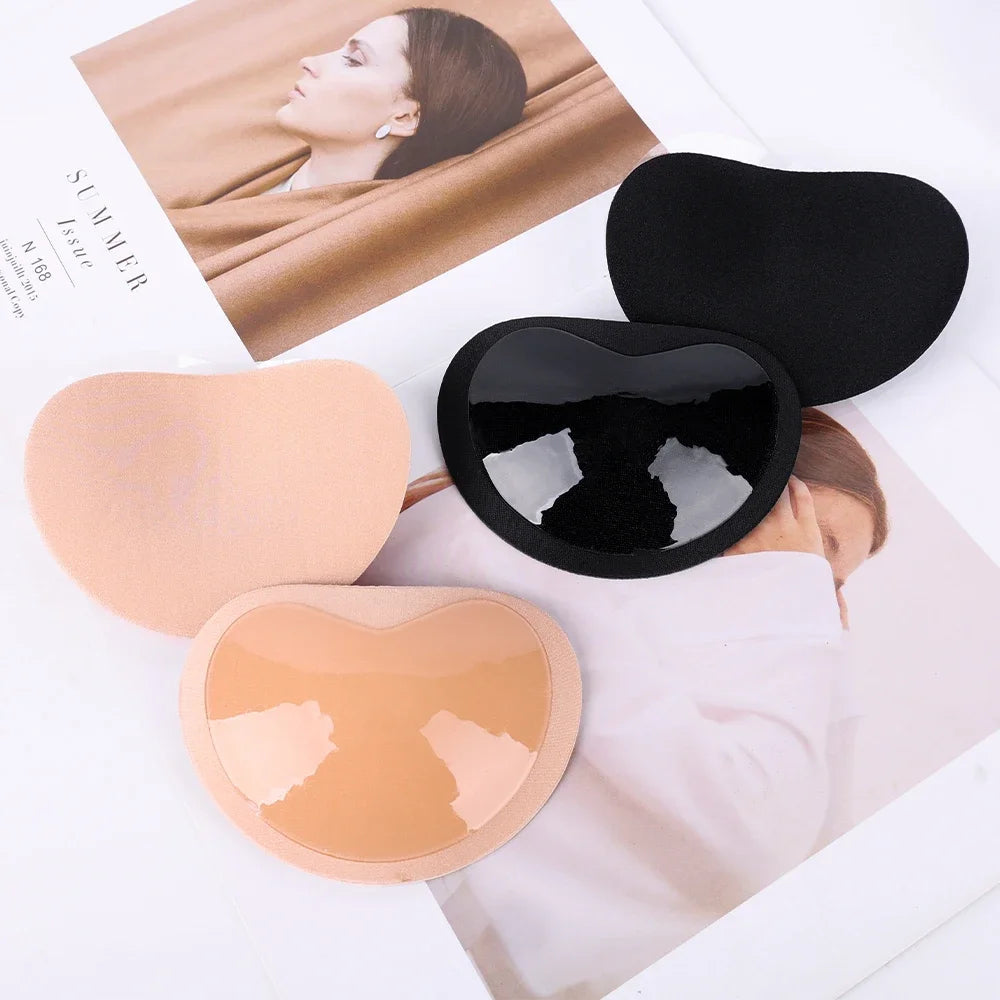 Women'S Invisible Padding Magic Bra Inserts Sponge Bra Breast Push up Pads Swimsuit Silicone Bra Pad Nipple Cover Stickers Patch