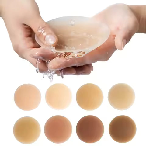 Cache Tétons en Silicone Réutilisables