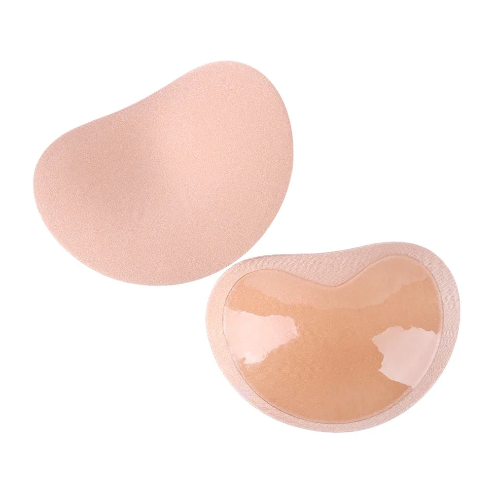 Women'S Invisible Padding Magic Bra Inserts Sponge Bra Breast Push up Pads Swimsuit Silicone Bra Pad Nipple Cover Stickers Patch